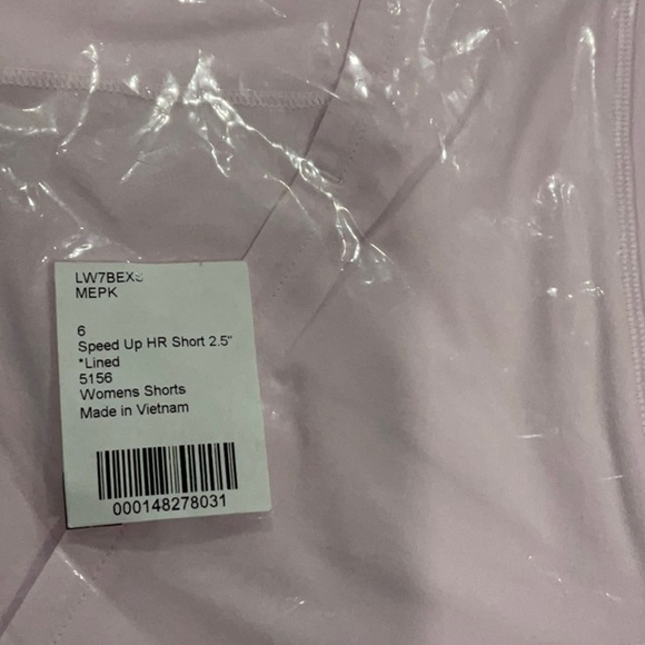 A Lululemon Speed Up High-Rise Lined Short 2.5" - Picture 5 of 5